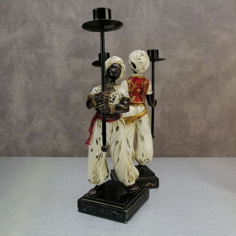 Antique Look Servant Candle Stands!!! Bid for Both!!