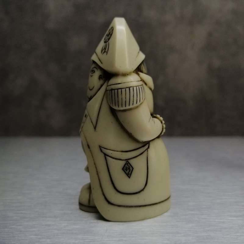 RARE!!! John Biccard Collection "Napoleon (War)" Crushed Marble Figurine!!!