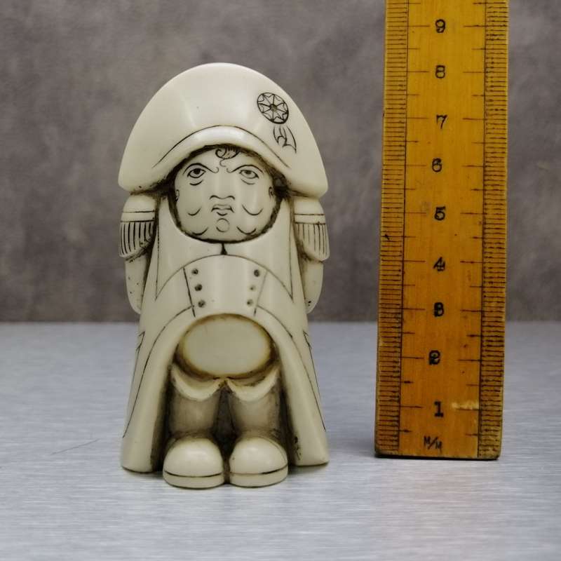 RARE!!! John Biccard Collection "Napoleon (War)" Crushed Marble Figurine!!!