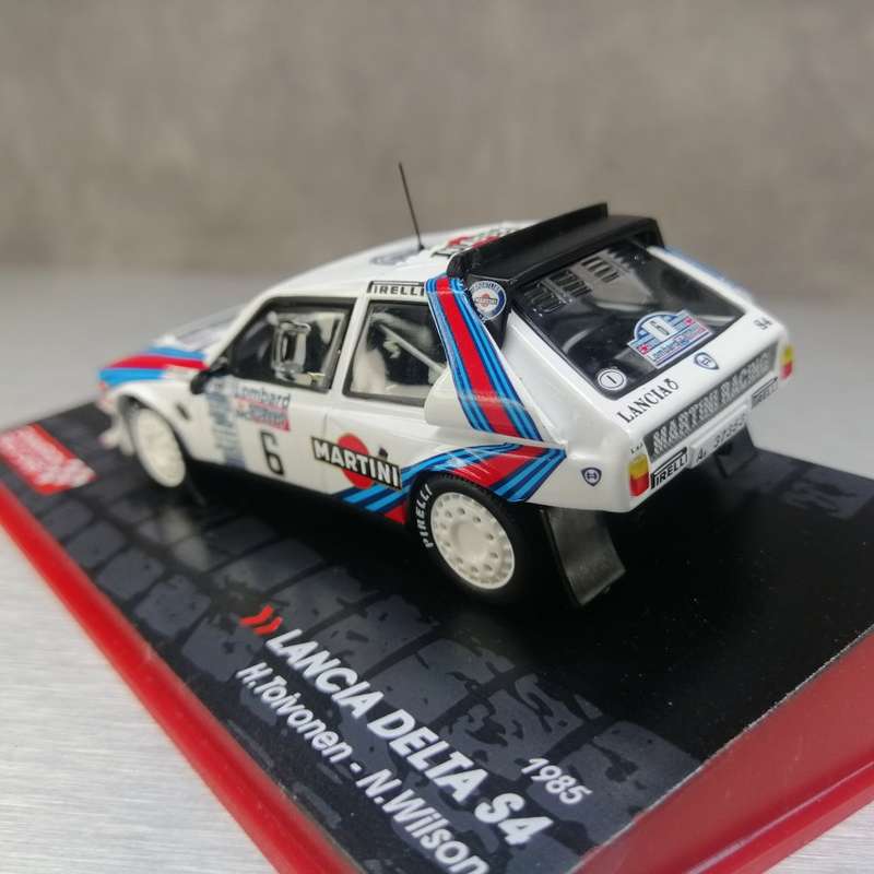 Highly Detailed Die Cast Metal 1985 Rally Lancia Delta C4!!!