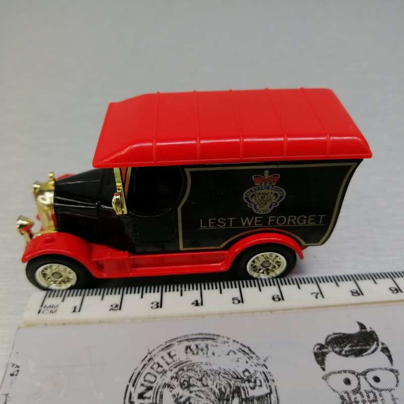 Original Die Cast Metal Oxford British Legion Truck!!!