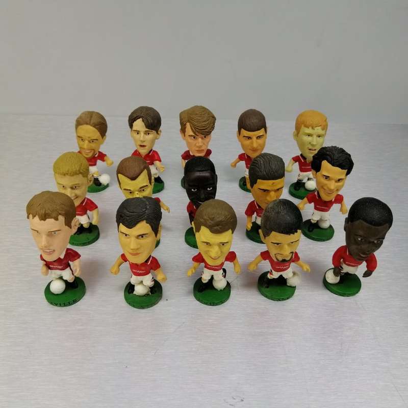 Original 15 Player Manchester United Figurine Collection!!! Bid for All!!!