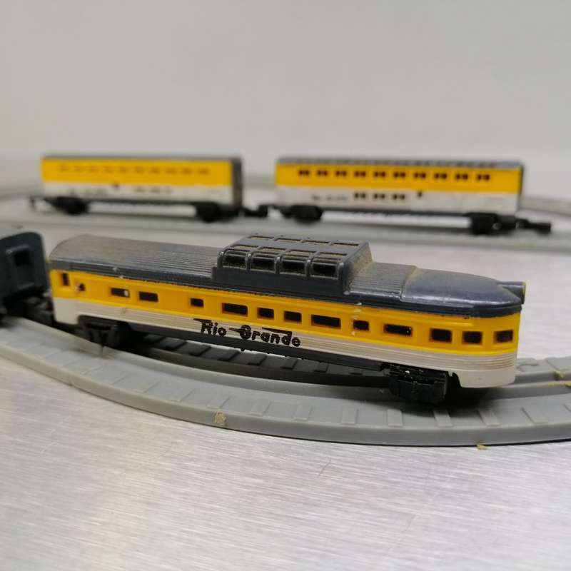 Original Vintage Galoob Micro Machine Train Set!!!