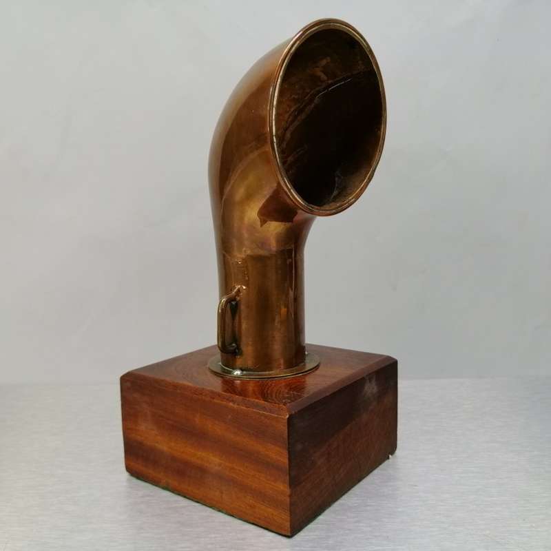 RARE!!! Original Vintage Copper Maritime Speaking Funnel!!!
