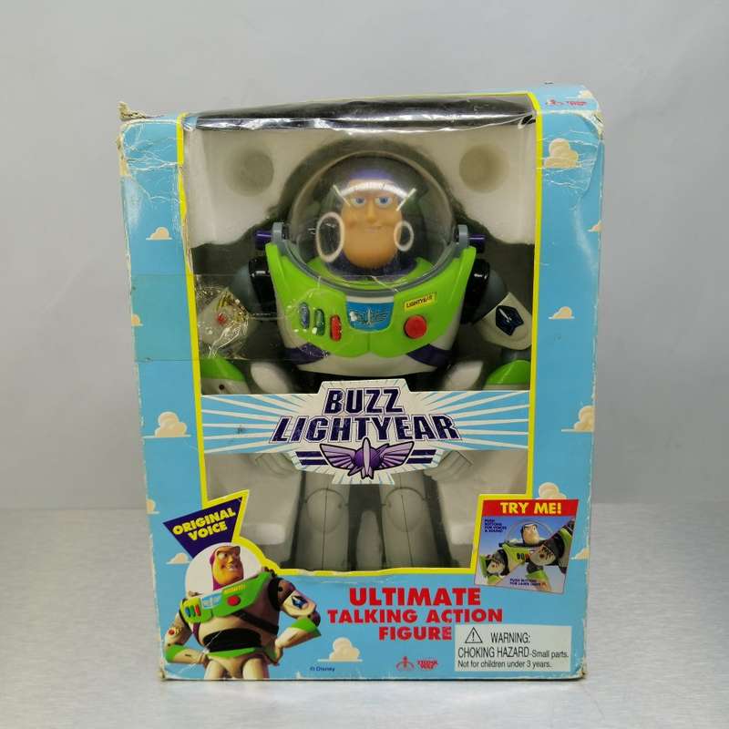 SUPER RARE!!! Original Boxed, 1995 Buzz Lightyear 1st Issue Talking Action Figure!!!