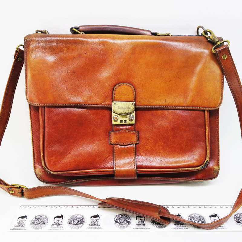Fantastic!!! Original Genuine Leather Largess Shoulder Briefcase or Laptop Bag!!!