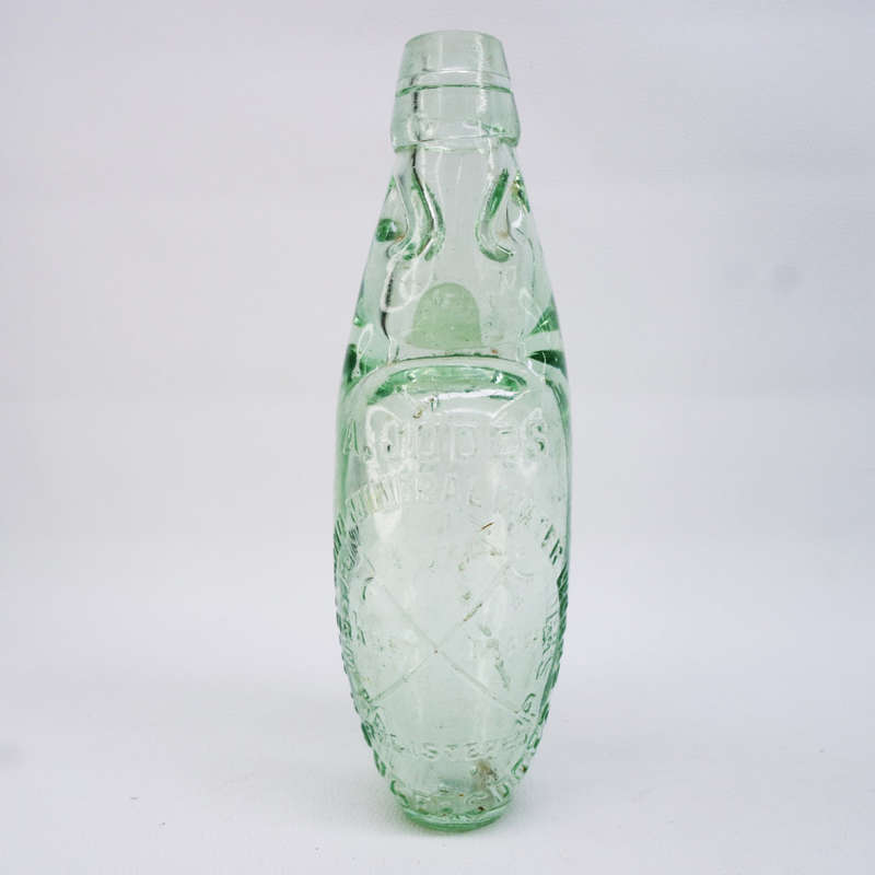 Antique Jude's Krugersdorp Mineral Water Bottle and Marble Top!!!!