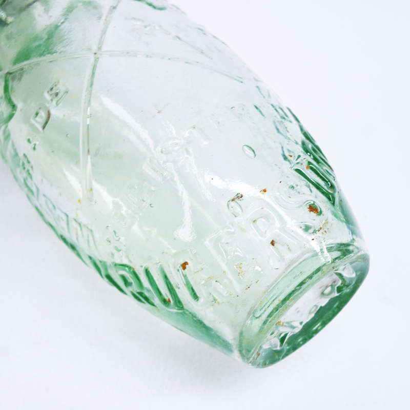 Antique Jude's Krugersdorp Mineral Water Bottle and Marble Top!!!!