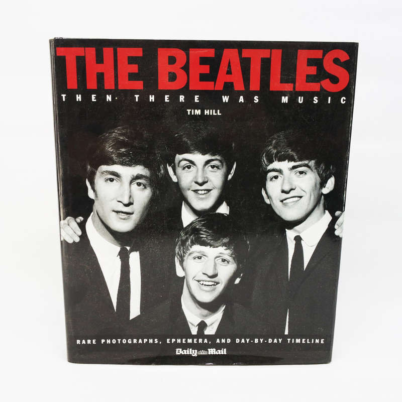 Large Original Hardcover With Dust Jacket The Beatles - Then There Was Music