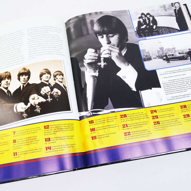 Large Original Hardcover With Dust Jacket The Beatles - Then There Was Music