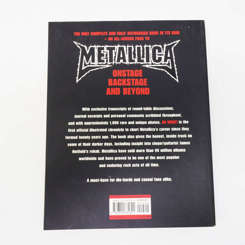 Original The Official Metallica Illustrated Chronicle!!!