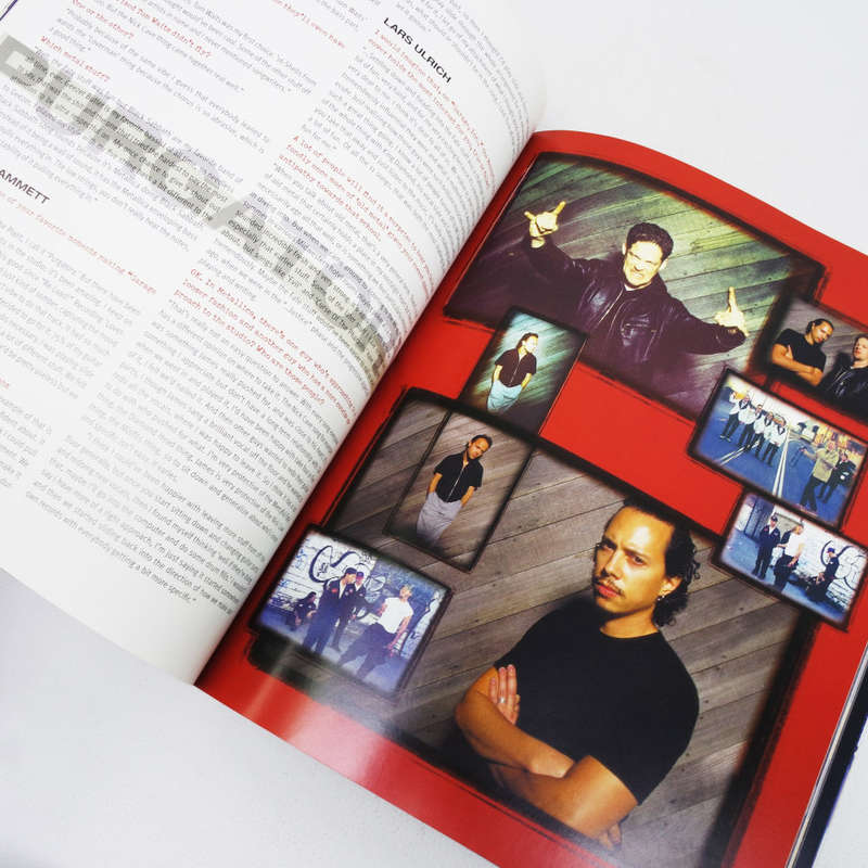 Original The Official Metallica Illustrated Chronicle!!!