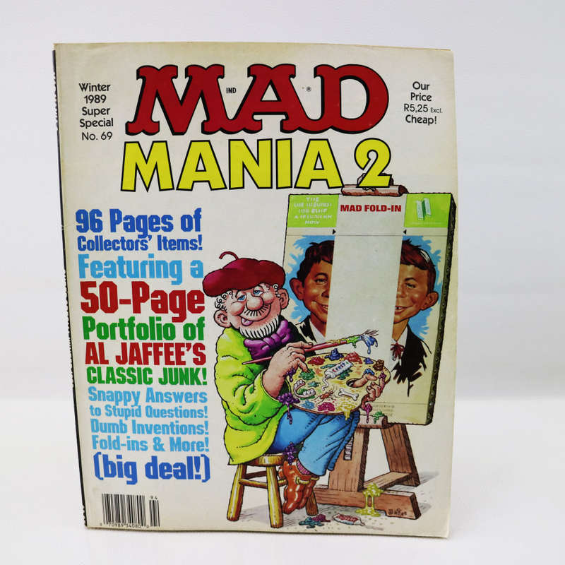 Original Vintage Winter 1989 Super Special Mad Magazine Comic!!!