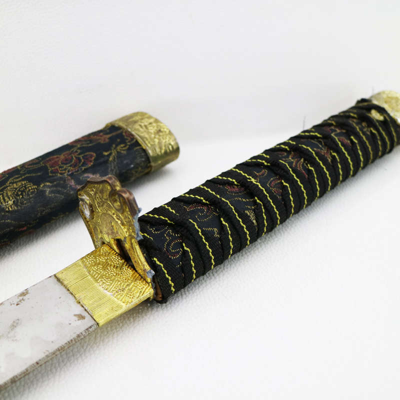 Original Vintage Reproduction Katana and Scabbard - Guard Needs Replacement