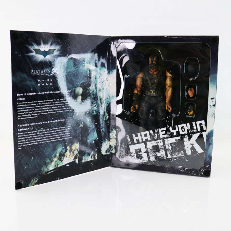 Highly Collectible Play Arts Kai The Dark Knight Rises No 2 BANE Action Figure!!!