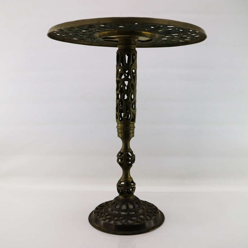 Fantastic!!! Vintage Highly Decorative Cast Brass and Marble Side Table!!!!