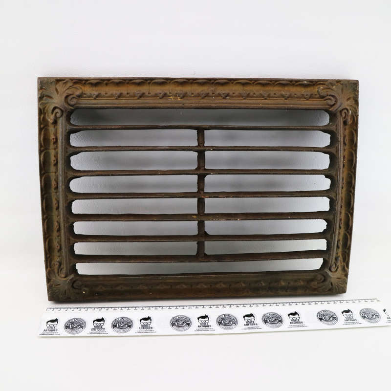 Antique Victorian Cast Iron Fire Shield!!! Extremely Heavy!!!