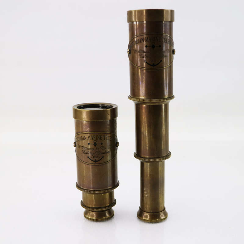 Two Working, Reproduction Brass Victorian Marine Telescopes!!! Bid Per Item!!!