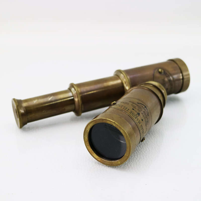 Two Working, Reproduction Brass Victorian Marine Telescopes!!! Bid Per Item!!!