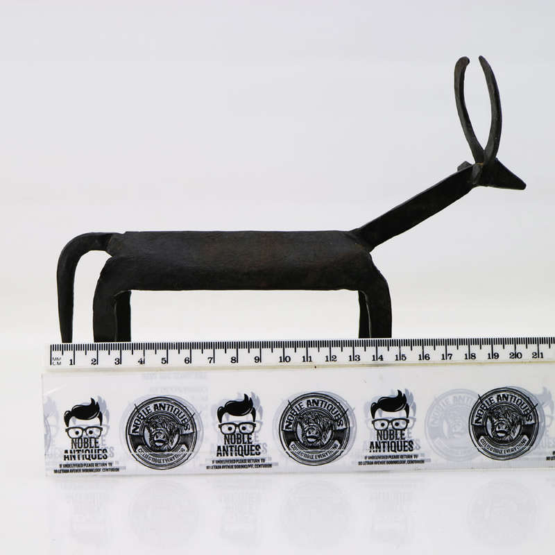 Original Vintage Hand Forged Cattle Statue!!!