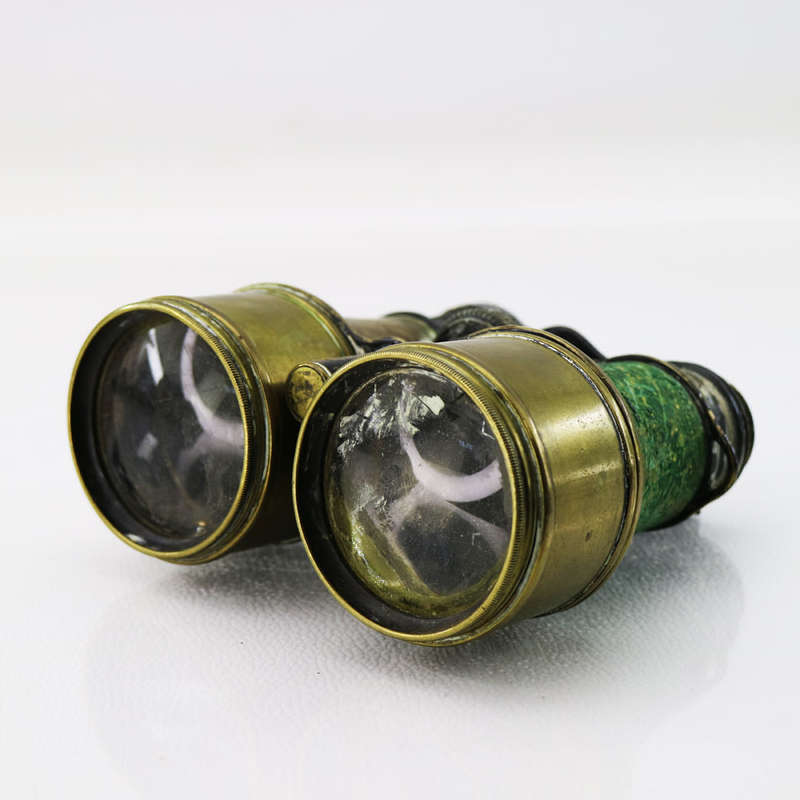 Original Vintage Military Brass Binoculars - Display Only!!!