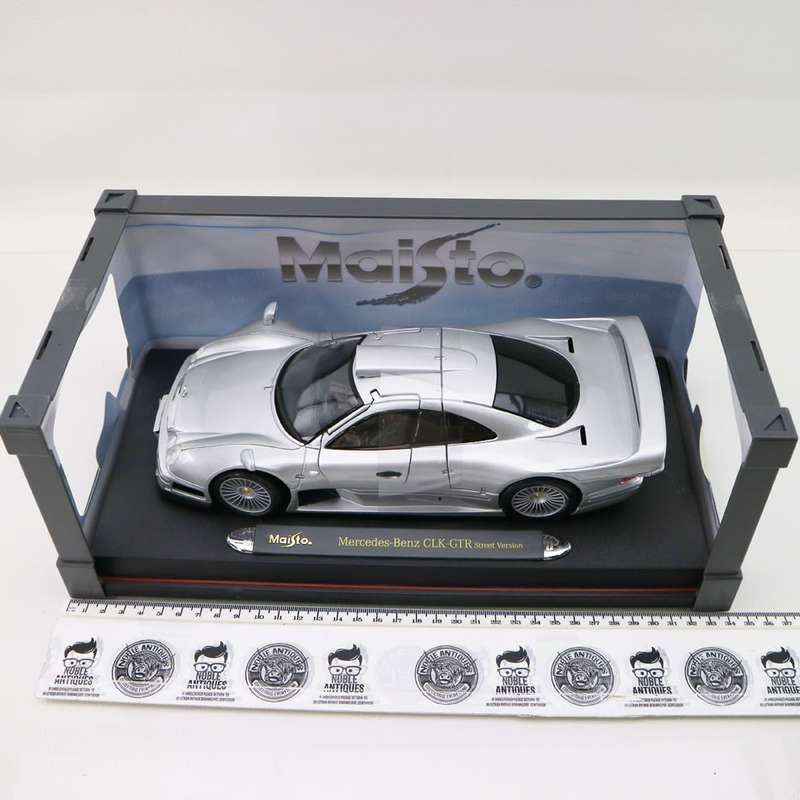 Large Boxed Scale 1:18 Mercedes-Benz CLK-GTR Street Version!!!