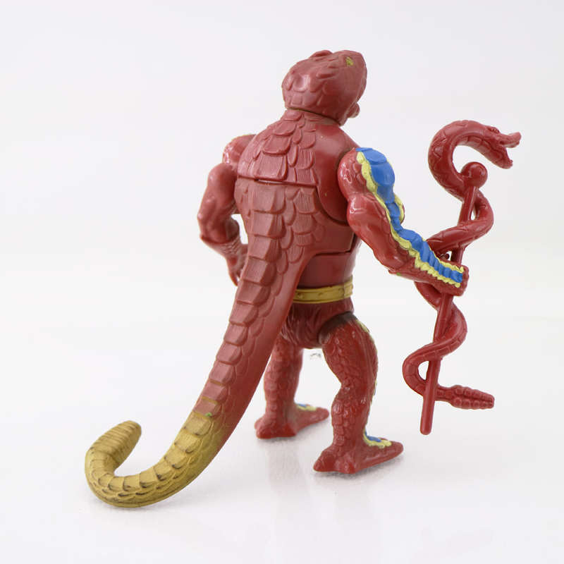RARE!!! 1980's MOTU Masters of the Universe Rattlor Figurine Complete!!!