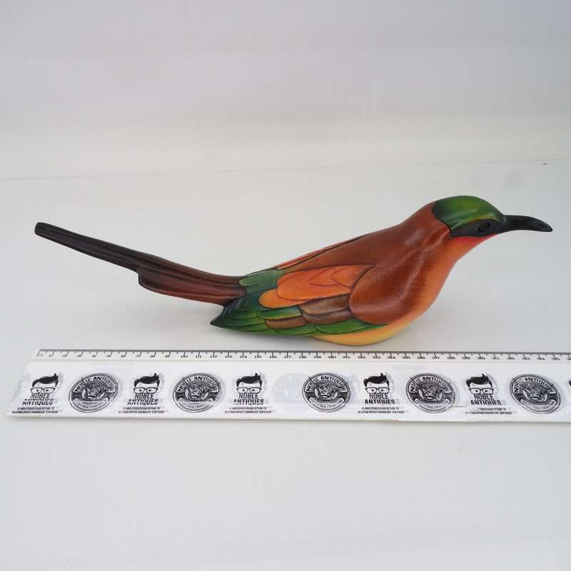 Original Numbered Feathers Gallery Hand Crafted Carmine Bee-Eater!!! 677/2000 (Like New)