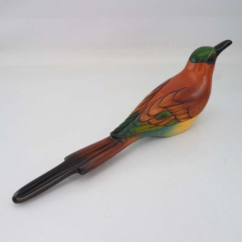 Original Numbered Feathers Gallery Hand Crafted Carmine Bee-eater!!! 466/2000 (Like New)