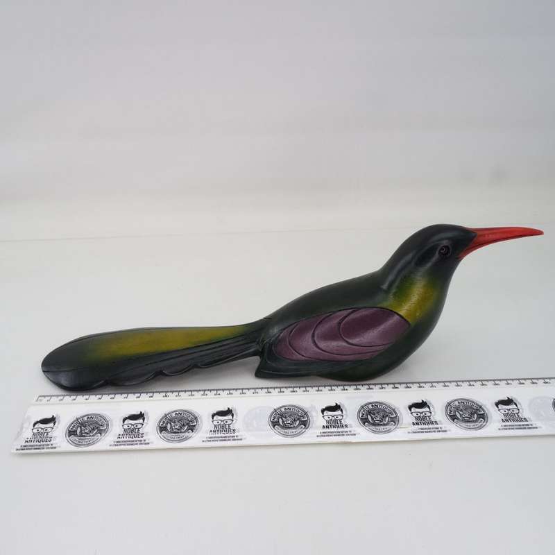 Original Numbered Feathers Gallery Hand Crafted Wood Hoopoe !!! 1668/2000 (Like New)