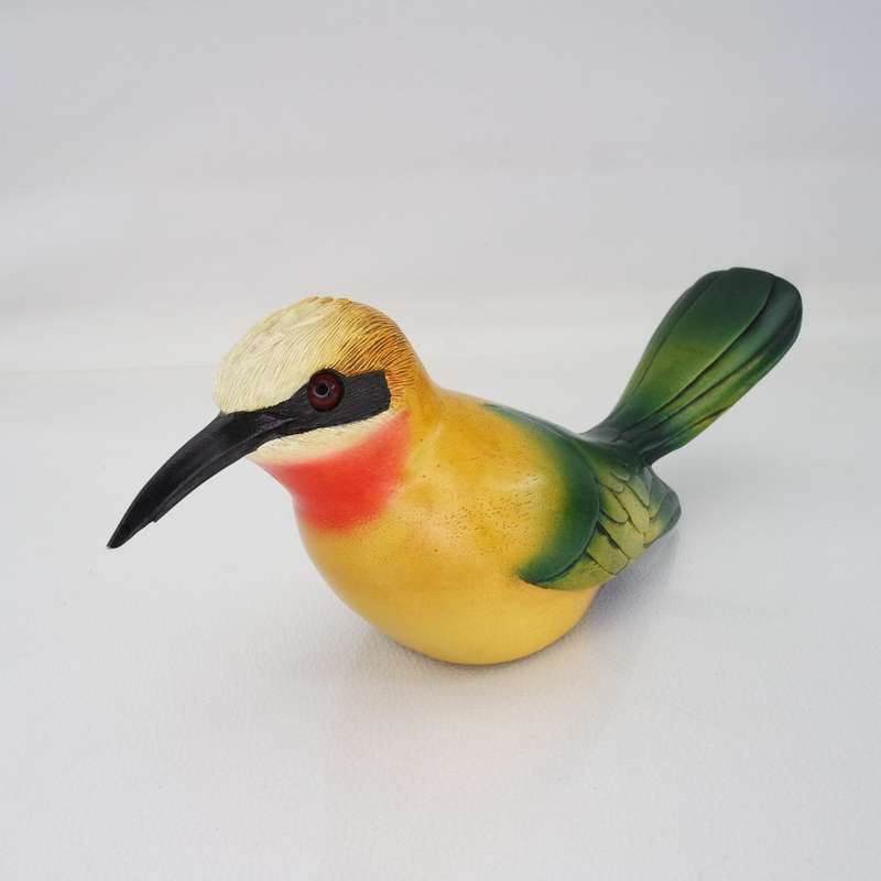 Original Numbered Feathers Gallery Hand Crafted Whitefronted Bee-eater !!! 226/2000 (Like New)