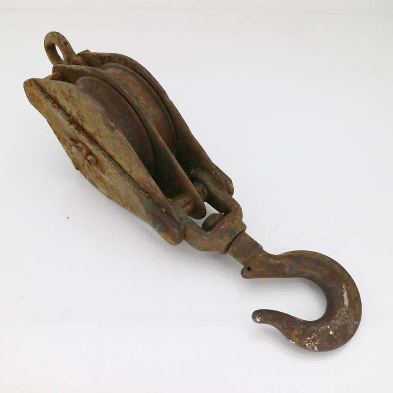Large Vintage Salvaged Cast Iron Pully!!! 320mm