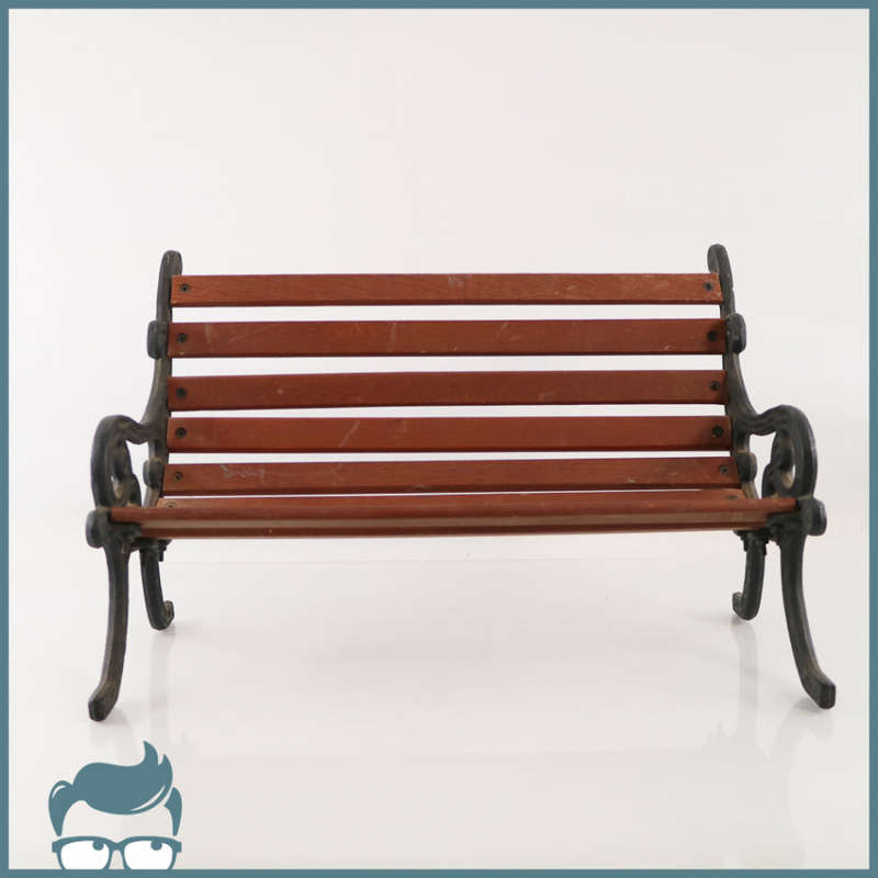 Cast Metal and Wood Plant Stool!!!