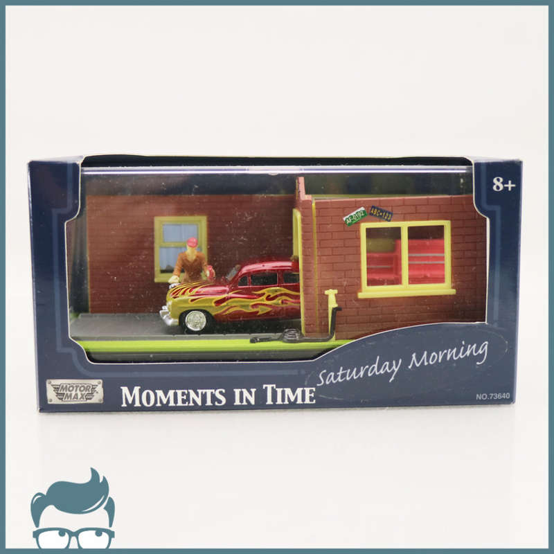 Boxed, Highly Detailed Die Cast Metal Saturday Morning Diorama Scale 1:43!!!