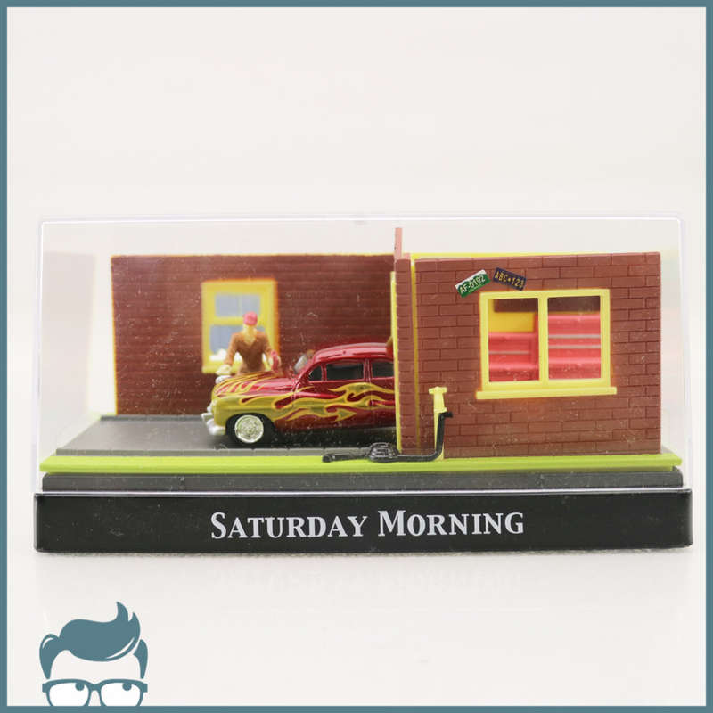 Boxed, Highly Detailed Die Cast Metal Saturday Morning Diorama Scale 1:43!!!