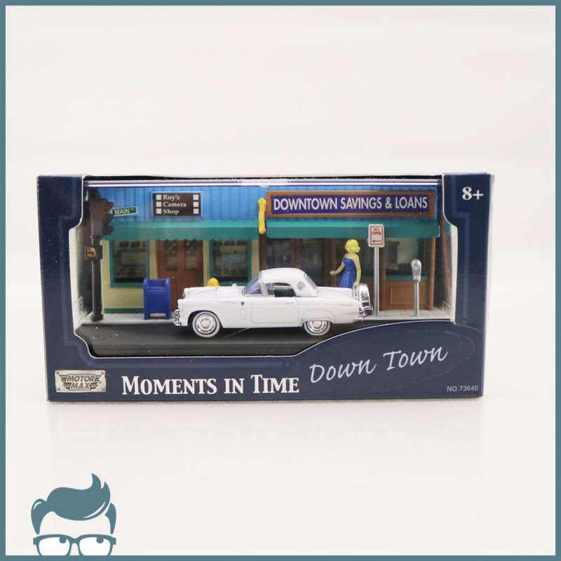 Boxed, Highly Detailed Die Cast Metal Down Town Diorama Scale 1:43!!!