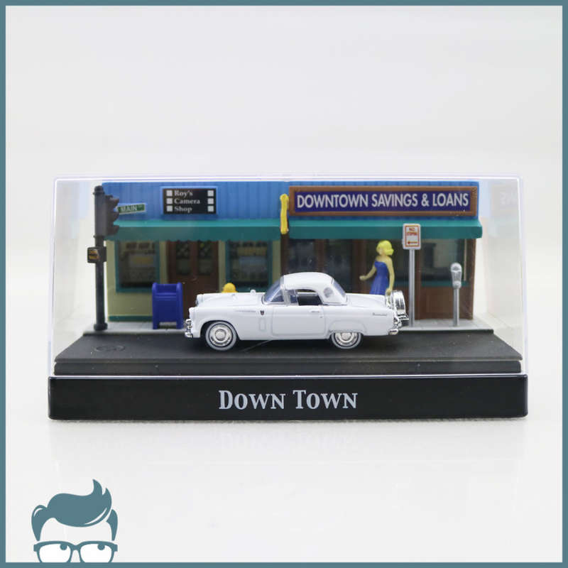 Boxed, Highly Detailed Die Cast Metal Down Town Diorama Scale 1:43!!!