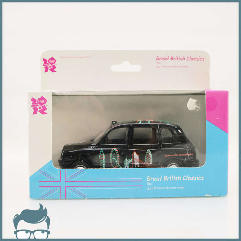 Boxed, Highly Detailed Die Cast Metal Corgi London Olympics Taxi!!!