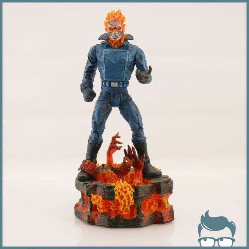 Original Articulated Ghost Rider Statue on Base!!!