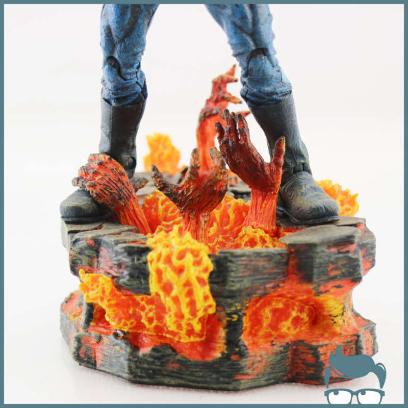 Original Articulated Ghost Rider Statue on Base!!!