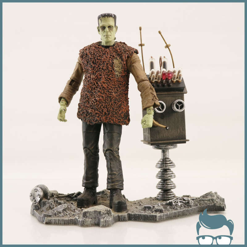 Highly Detailed Original Articulated Frankenstein Figure on Base!!!