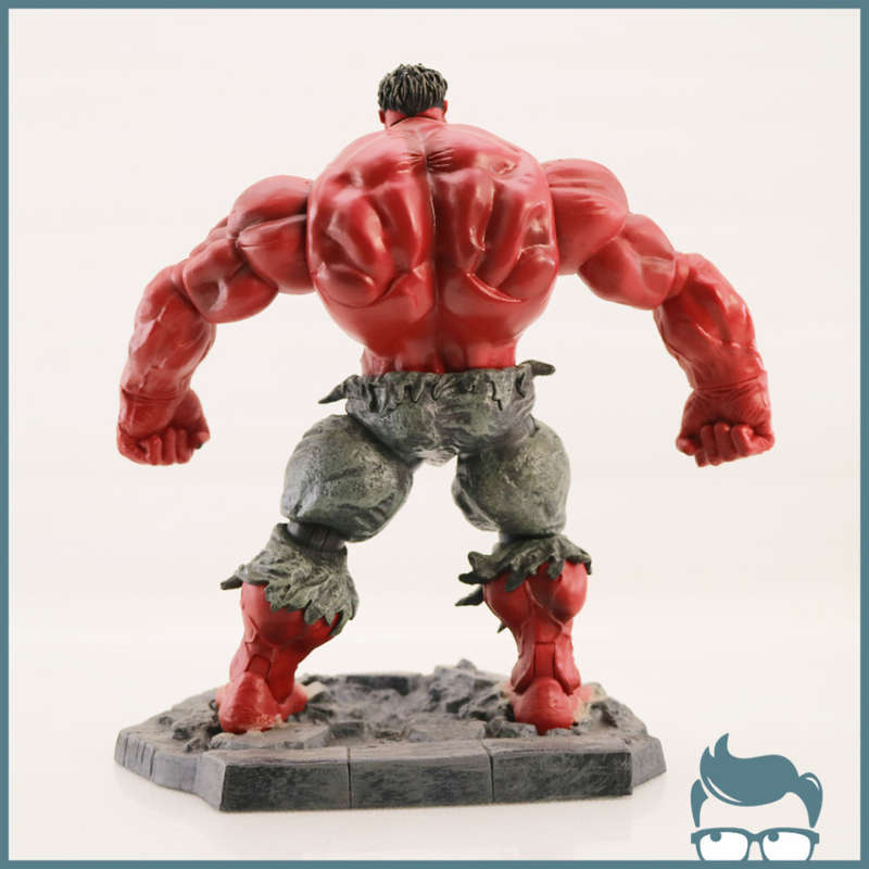 Highly Detailed Original Articulated Red Hulk Figure on Base!!!