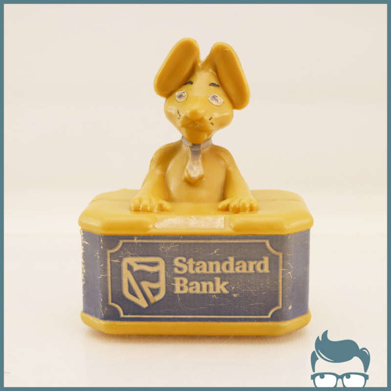 Super Cool!! Vantage Hard Plastic "Haasdas se Nuuskas" Standard Bank Savings Bank!!!
