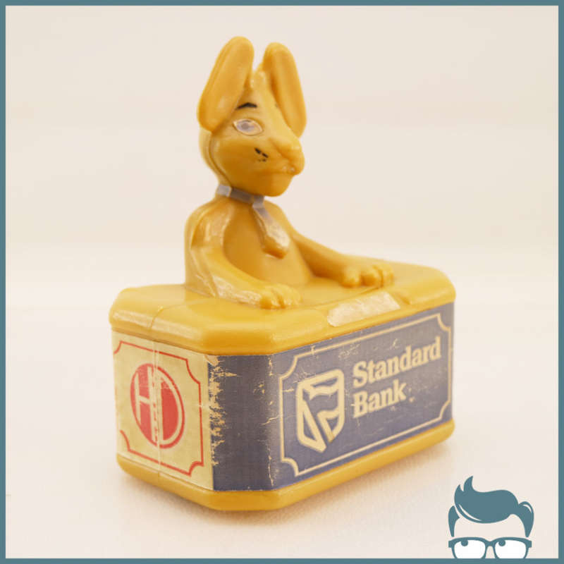 Super Cool!! Vantage Hard Plastic "Haasdas se Nuuskas" Standard Bank Savings Bank!!!