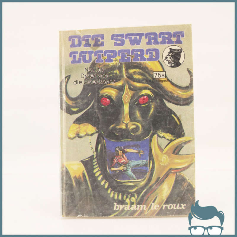 RARE!!! Die Swart Luiperd - Draer van die Bloedstene