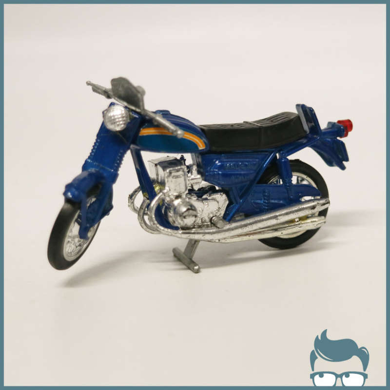 Vintage Detailed Die Cast Metal Motorcycle Scale 1:43
