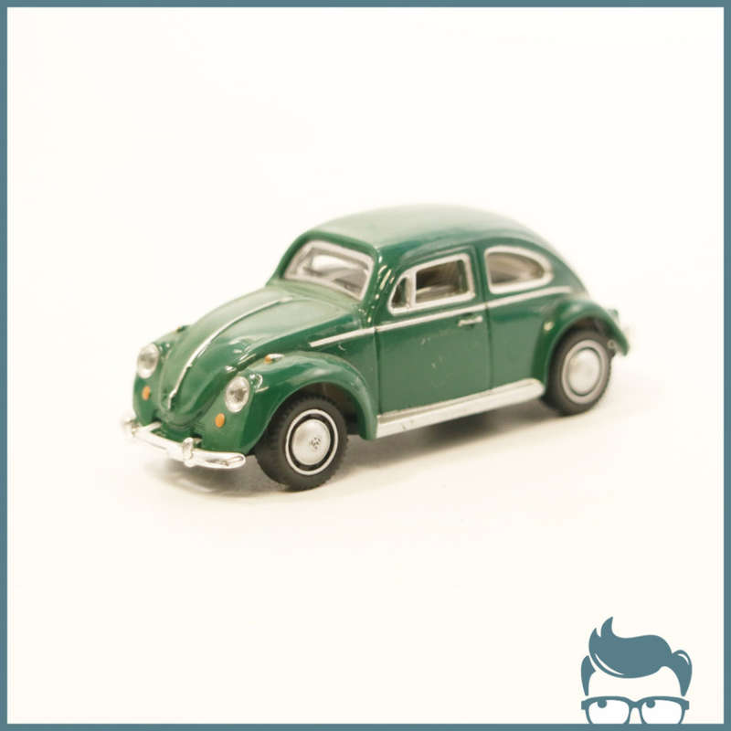 Detailed Miniature Die Cast Metal VW Beetle Scale 1:72