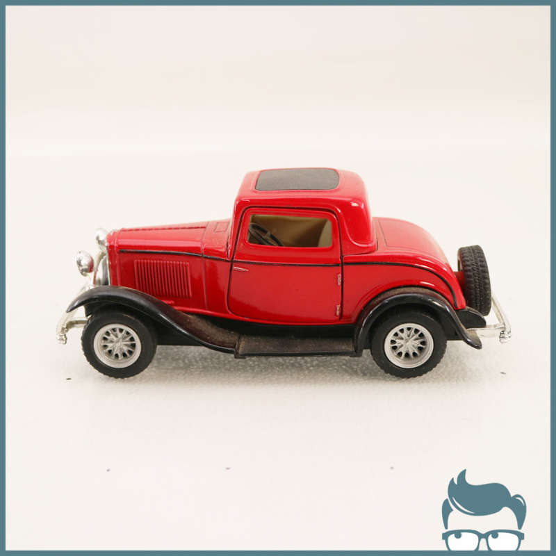Highly Detailed Die Cast Metal 1932 Ford 3 Window Coupe Scale 1:34!!!
