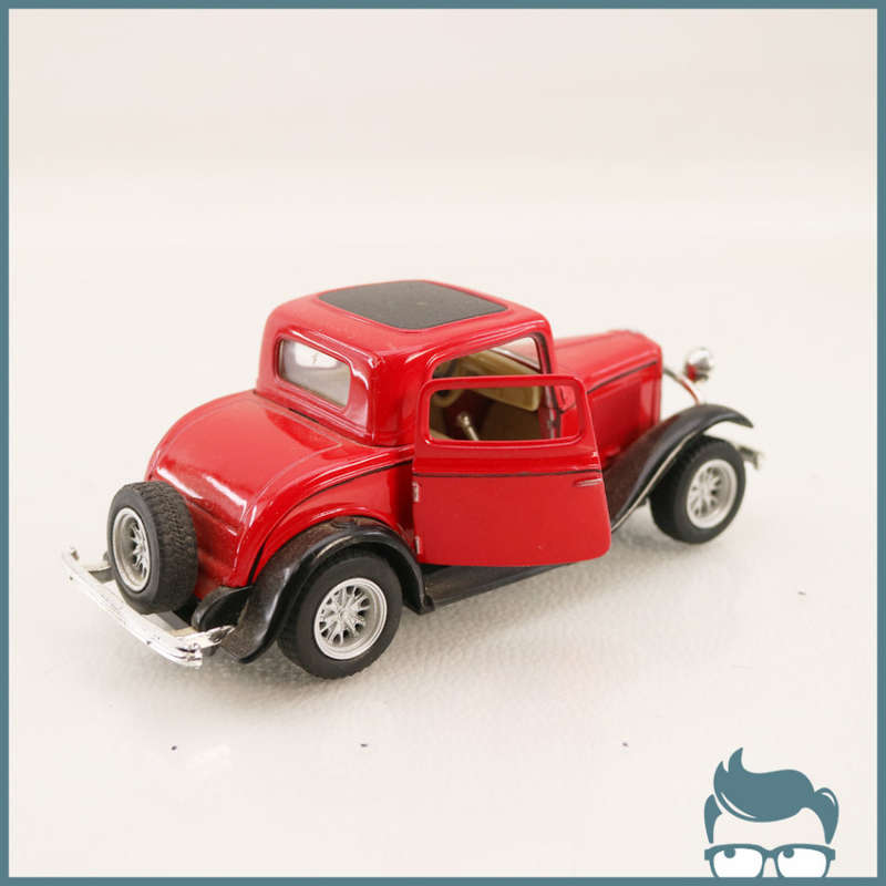 Highly Detailed Die Cast Metal 1932 Ford 3 Window Coupe Scale 1:34!!!