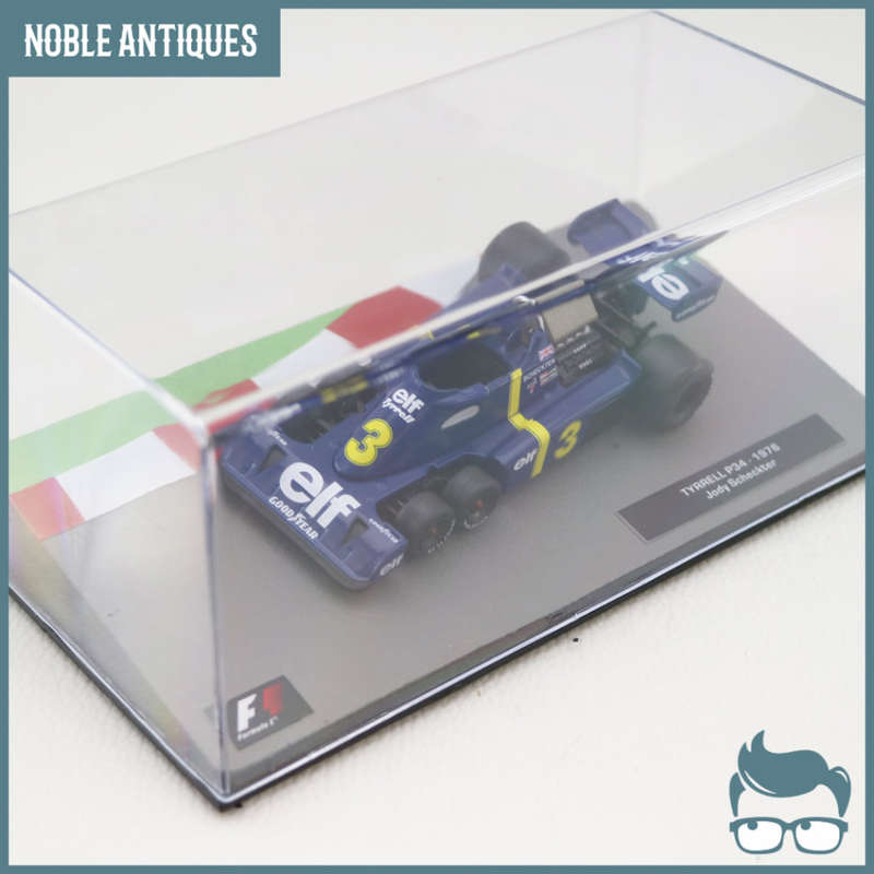 Detailed Acrylic Boxed Die Cast Metal F1 1976 Tyrrell P34!!!